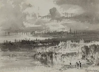 Landscape by Роберт Уолтер Уир, 1830-1880 — digital art print download
