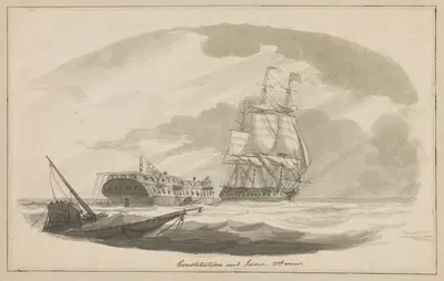 Constitution and Java, 2nd view by Thomas Birch — digital art print download