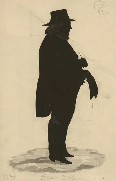 Horace Greely by William Henry Brown, 1872 — digital art print download