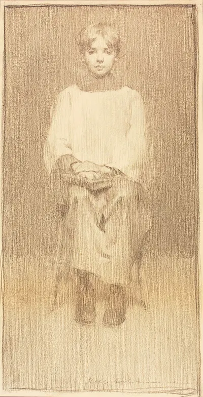 Choir Boy by Belle Silveira Gorski, 1899 — digital art print download