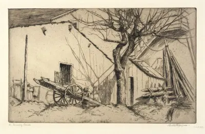 A Sunny Corner by Bertha Jaques, 1911 — digital art print download