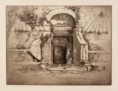 The Seats of the Mighty by Bertha Jaques, 1912 — digital art print download