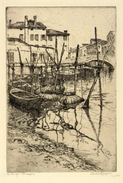 The Tangle, Chioggia by Bertha Jaques — digital art print download