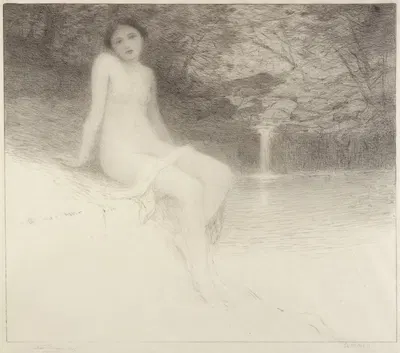 Summer by Bolton Brown, 1916 — digital art print download