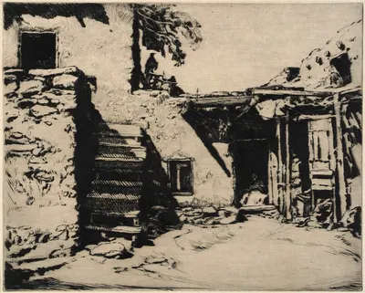 The Chief's House, Moenkopi, Arizona by Карл Оскар Борг — digital art print download