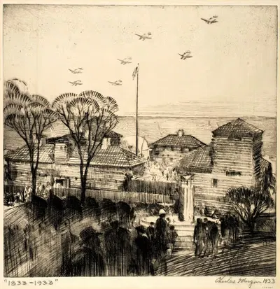 Выставка в Чикаго by Чарльз Л. Морган, 1933 — digital art print download