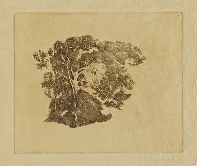Tree Study by Emil Carlsen — digital art print download