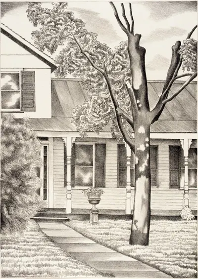 Came's House by Джордж Копленд Олт, 1934 — digital art print download