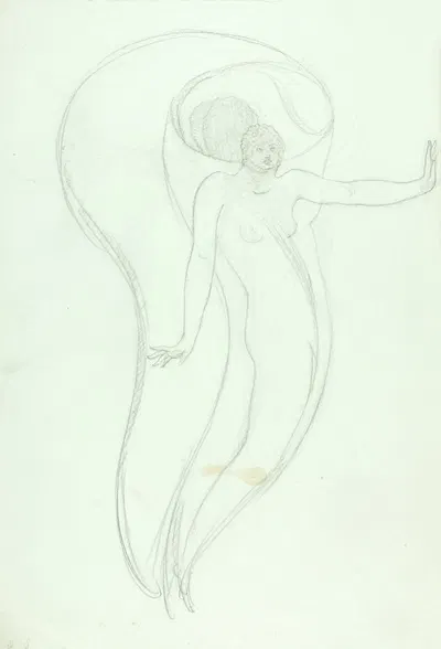 Le Lys Casse (The Broken Lily) by Джордж Грей Барнард — digital art print download