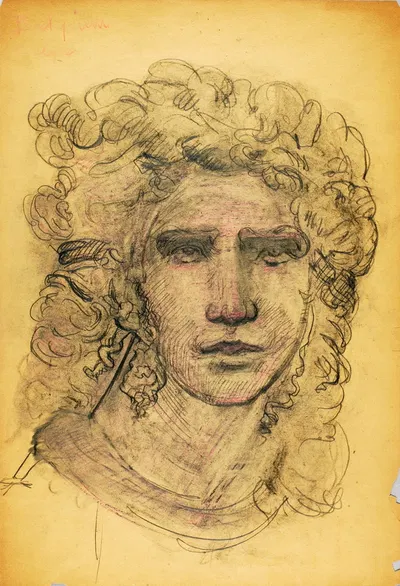 Untitled–Head by Джордж Грей Барнард — digital art print download