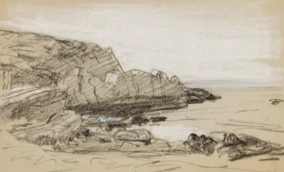 Cliffs by Говард Рассел Батлер — digital art print download