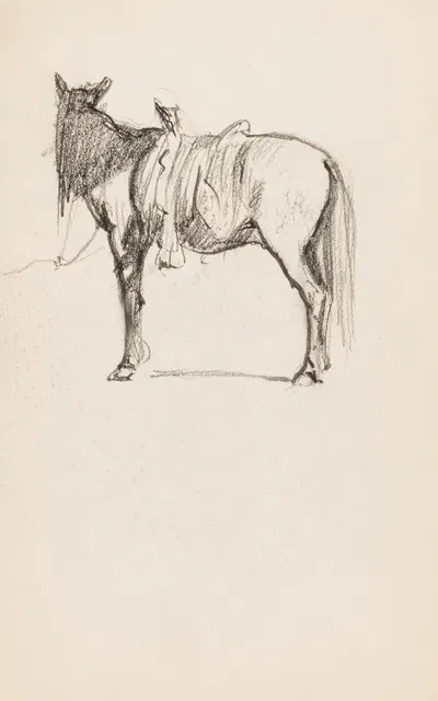 Horse by Говард Рассел Батлер — digital art print download