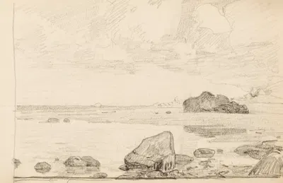 Seashore by Говард Рассел Батлер — digital art print download