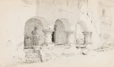 Three Arches by Говард Рассел Батлер — digital art print download