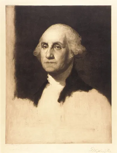 George Washington by Жак Рейх — digital art print download