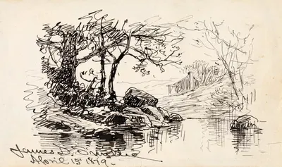 Landscape by James David Smillie, 1879 — digital art print download