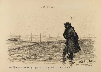 Les Poilus by Луи Абель-Трюше — digital art print download