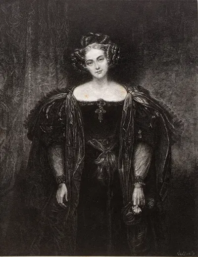 Miss Henrietta Sontag, As Donna Anna in Don Juan by William Baxter Closson — digital art print download