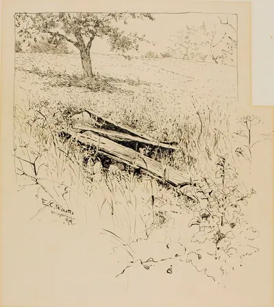 Захват форта Тикондерога by Эрнест Пейзотто, 1897 — digital art print download