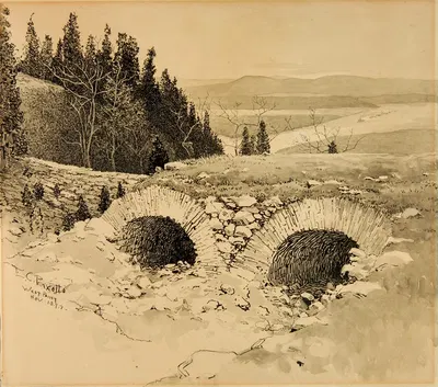 Уэст Пойнт by Эрнест Пейзотто, 1897 — digital art print download