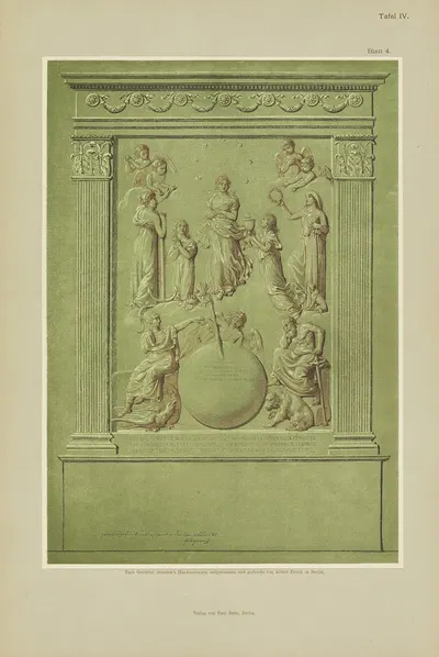 Handzeichnungen von Gottfried Schadow Pl.04 by Иоганн Готфрид Шадов, 1886 — digital art print download