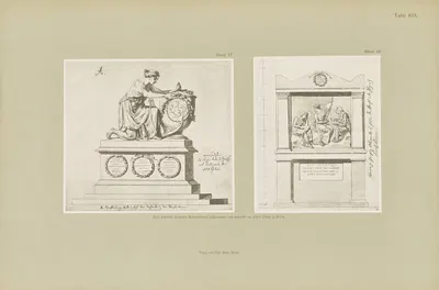 Handzeichnungen von Gottfried Schadow Pl.13 by Иоганн Готфрид Шадов, 1886 — digital art print download