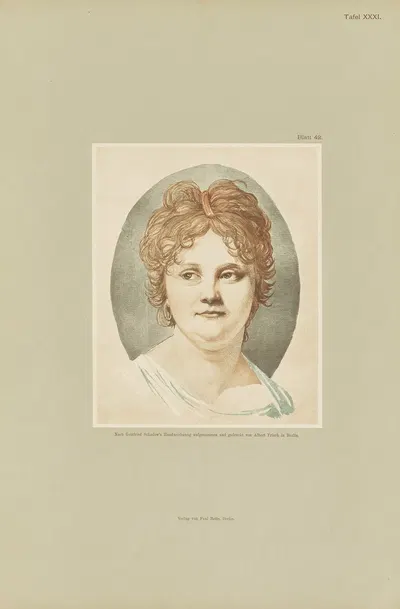 Handzeichnungen von Gottfried Schadow Pl.31 by Иоганн Готфрид Шадов, 1886 — digital art print download