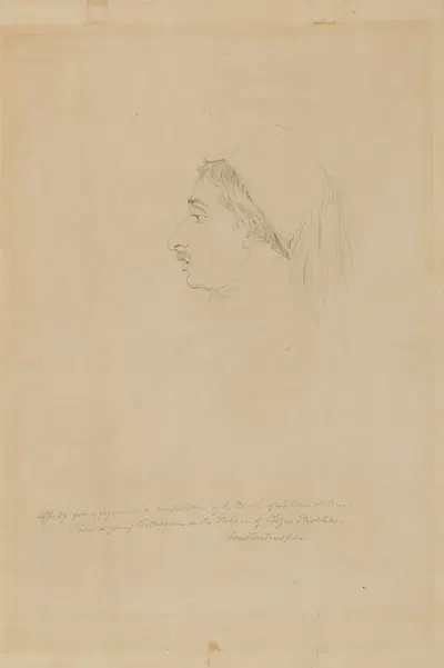 Study for a Figure in a Composition of the Death of Sultan Selim by Майнер Килборн Келлог — digital art print download