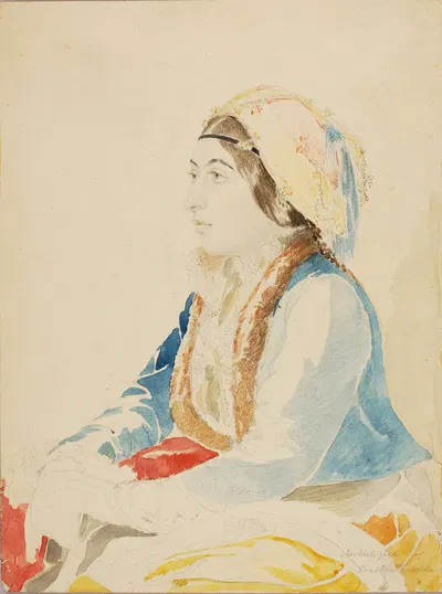 Turkish Girl of Constantinople by Майнер Килборн Келлог — digital art print download
