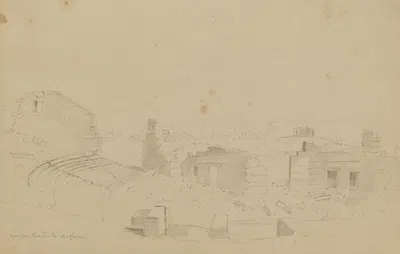 View from the Theatre at Azani by Майнер Килборн Келлог — digital art print download