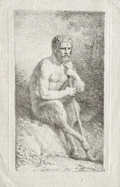 Satyr by Андреа Аппиани — digital art print download