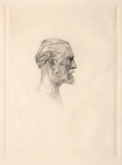 Portrait of Antonin Proust by Огюст Роден, c. 1885 — digital art print download