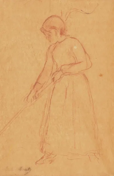 La Faneuse by Берт Морисо — digital art print download