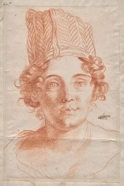Portrait of Francesca Gommi, Wife of Carlo Maratti by Карло Маратти — digital art print download