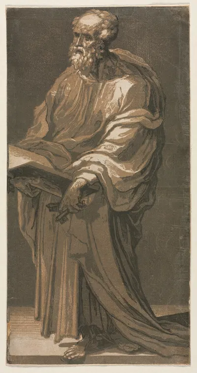 Saint Peter by Domenico Beccafumi, c. 1547 — digital art print download