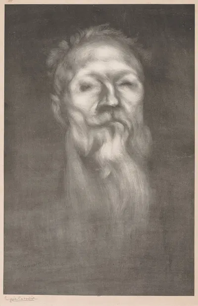 Auguste Rodin by Южен Каррьер, 1897 — digital art print download