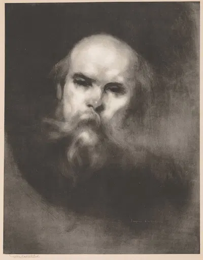 Paul Verlaine by Южен Каррьер, 1896 — digital art print download