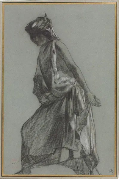 Arab Woman by Eugène Fromentin — digital art print download