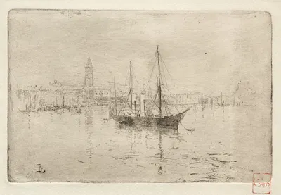 Grand Canal, Venice by Фрэнк Дювенек, 1883 — digital art print download