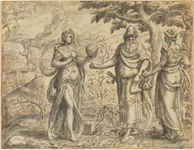 The Seed Received among the Thorns, from the Parable of the Sower by Gerard van Groeningen, c. 1573 — digital art print…
