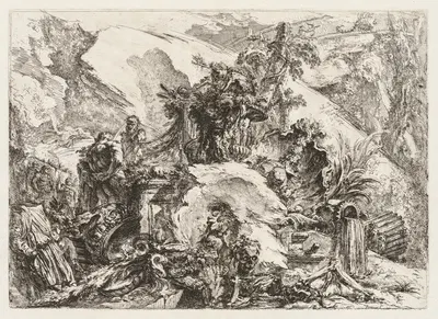 The Skeletons by Giovanni Battista Piranesi — digital art print download