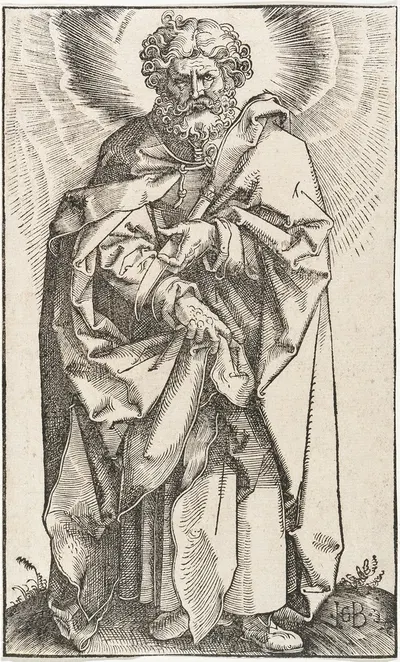 Saint Bartholomew by Hans Baldung, 1516 — digital art print download