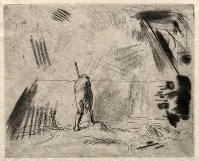 Kelp Gatherers by Жан-Франсуа Миле, c. 1847 — digital art print download