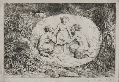Bacchanales by Жан-Оноре Фрагонар, 1763 — digital art print download