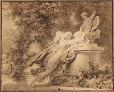 Invocation to Love by Жан-Оноре Фрагонар, c. 1781 — digital art print download
