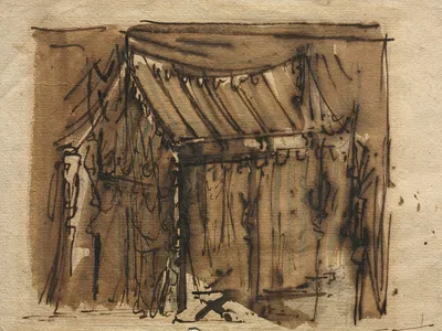 Tent by Йозеф Платцер — digital art print download