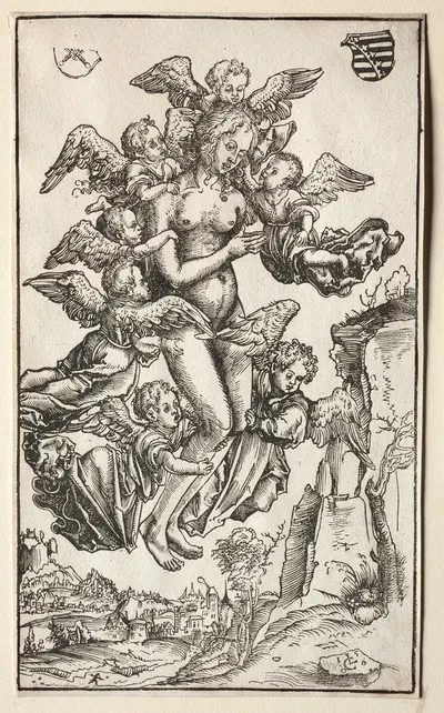 The Ecstasy of Saint Mary Magdalene by Lucas Cranach the Elder, 1506 — digital art print download