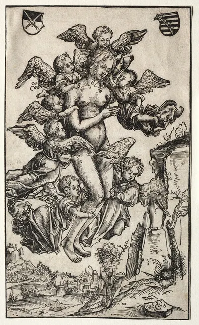 The Ecstasy of St. Mary Magdalene by Lucas Cranach the Elder, 1506 — digital art print download