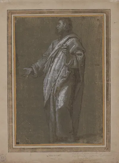Standing Male Figure by Ludovico Cardi Cigoli — digital art print download