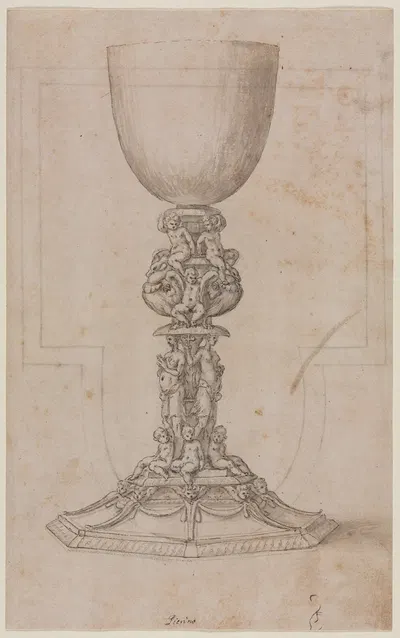 Design for a Chalice by Luzio Romano — digital art print download